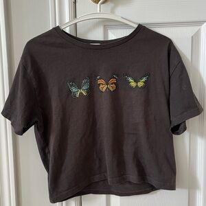Garage Graphic Tee Butterfly Indie